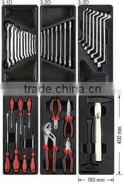 7 Drawer141pcs Tools Trolley Set & Garage Tools Cabinet With All Kinds of Hand Tools for Hot Selling photo-3