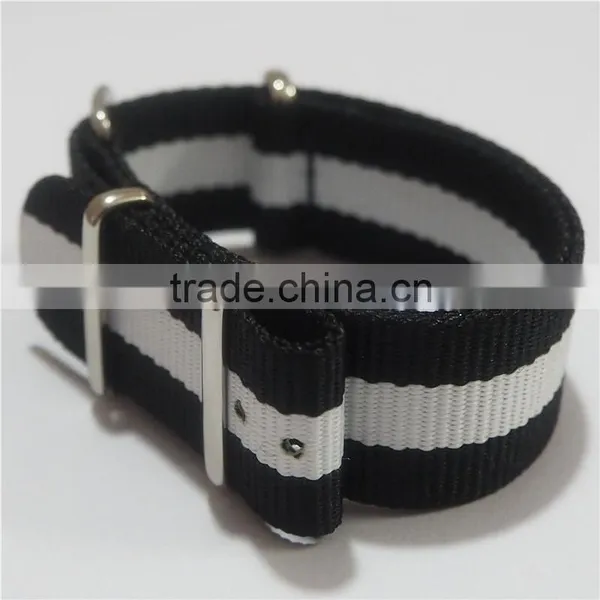 Free Sample Adjustable Nato Nylon Watch Strap 20mm photo-3