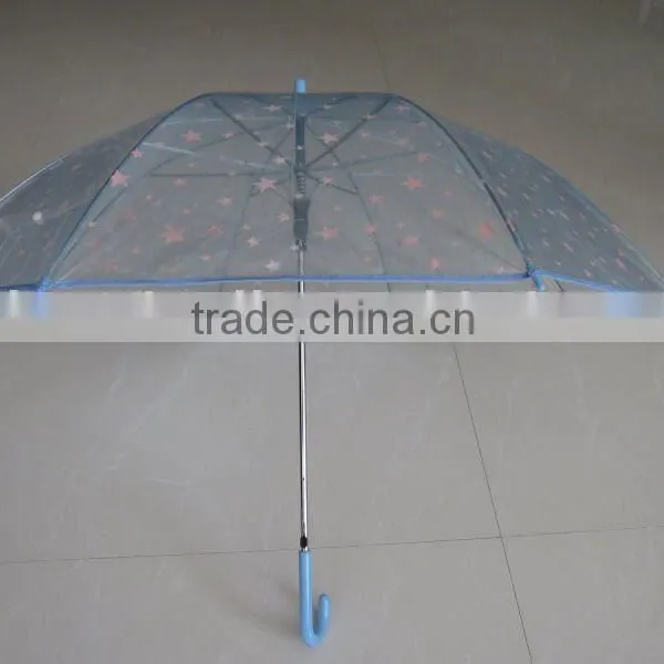 POE EVA PVC Golf Bottle Straight Children Folding Umbrella