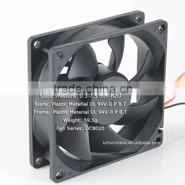 80mm Dc8020 Usb Fan