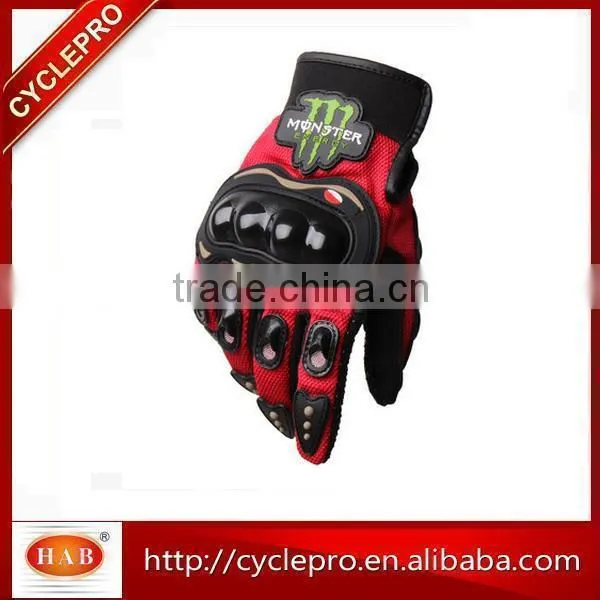 Hot Sell 2016 Newest Monster Full Finger Motorcycle Gloves photo-3