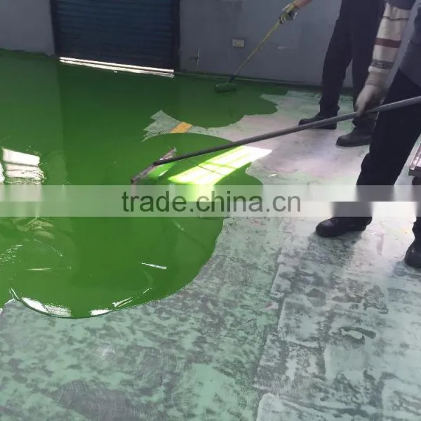 (SOLVENT-LESS) MADE IN TIAWAN EMERY PAINT SCRATCH RESISTANT EPOXY COATING EPOXY FLOOR PAINT FOR FACTORY photo-4
