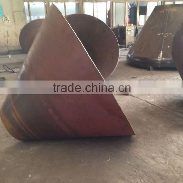 Carbon Steel Cone Dish Head and Conical Head for Concrete Mixing Tank Hopper photo-6