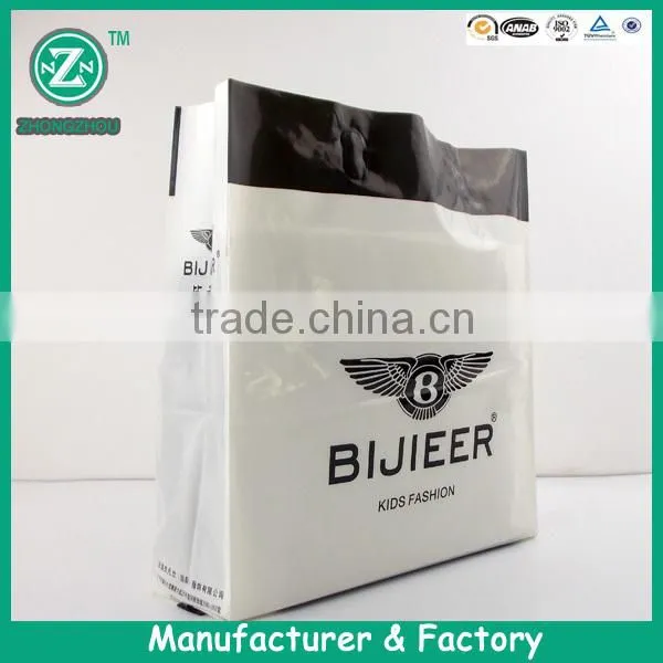 Hot!! Fashion Custom Plastic Gift Bag With Print, Jumbo Plastic Gift Bags, Christmas Gift Plastic Bag