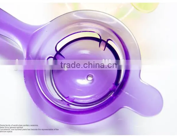 New Design High-quality Colorful Silicon Egg Tool Egg White Separater Egg Yolk Separator Separates Spoon photo-4