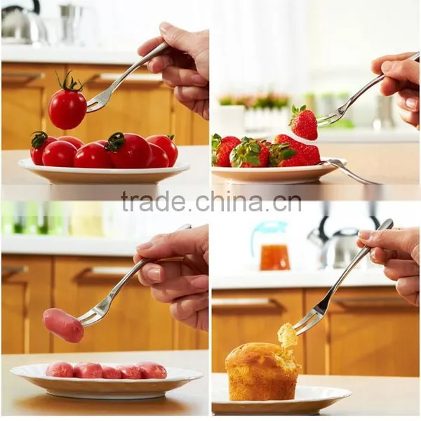 2015 stainless steel dinner Fork/smail Fruit fork C06
