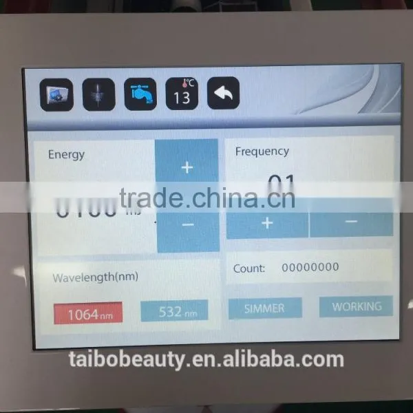 0.5HZ 2016 Professional Tattoo Removal Laser Machine Q-switched Nd Yag Laser/nd Yag Laser Prices/cosmetic Nd Yag Laser Machines Prices Q Switch Laser Tattoo Removal Machine photo-2