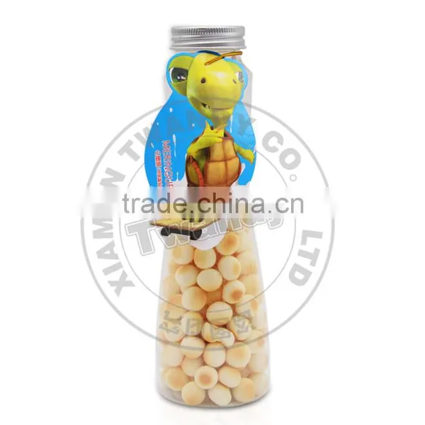 Milk Flavor Small Steamed Bread Biscuit in Bottle photo-2