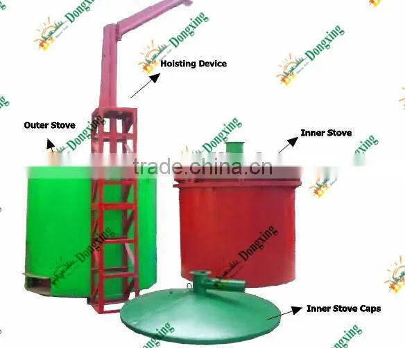 Airflow New Design Bamboo Charcoal Carbonization Furnace photo-4