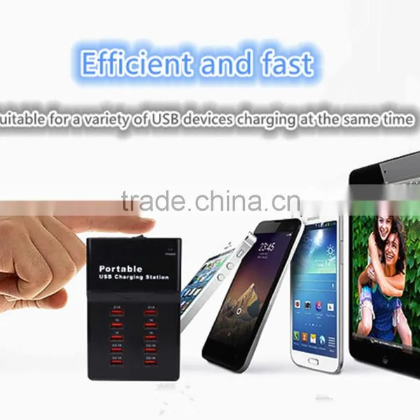 10 Ports Smart USB Plug Power Charging Socket photo-6