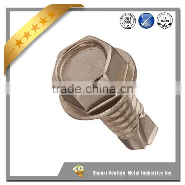 Stainless Steel 304 316 Hex Head Flange With EPDM Washer Self Drilling Screw photo-2
