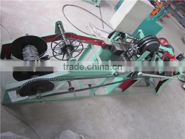 High Quality Low Carbon Steel Wire Barbed Wire Making Machine Factory photo-3