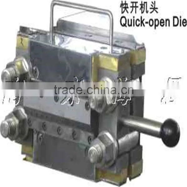 Two Stage Plastic Recycling Granules Making Extrusion Machine For PS photo-2
