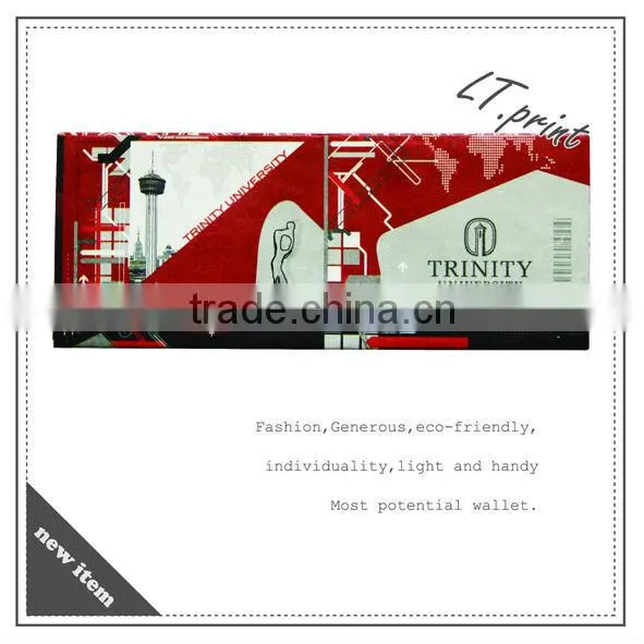 1070D Tyvek Wallet Creative Purse Waterproof Paper Wallet Printed Wallet photo-4