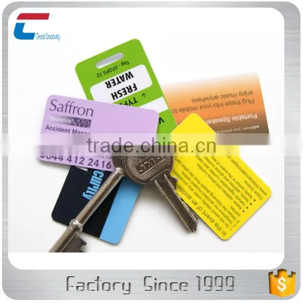 Plastic Membership Key Cards, Barcode Key Tag, Plastic Key Card photo-3