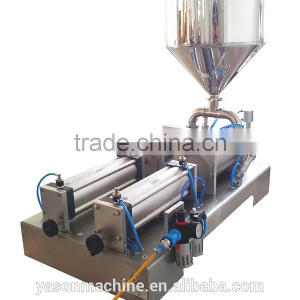 Pneumatic Shampoo Cream Honey Filling Machine With 10-300ml Double Heads photo-3