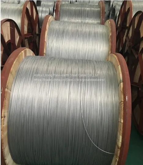 ASTM B415-92 Acsr Core Wire , Corrosion Resistance Aluminum Electrical Wire photo-2