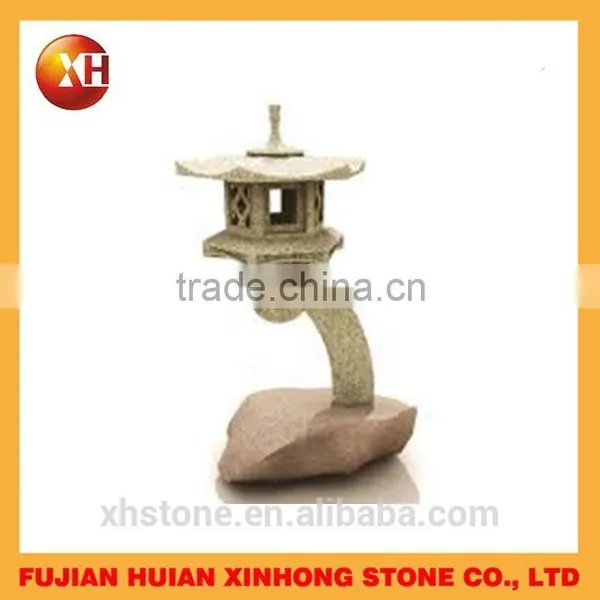 Ramadan Decoration Handcarved Nature Stone Fence Lantern photo-2