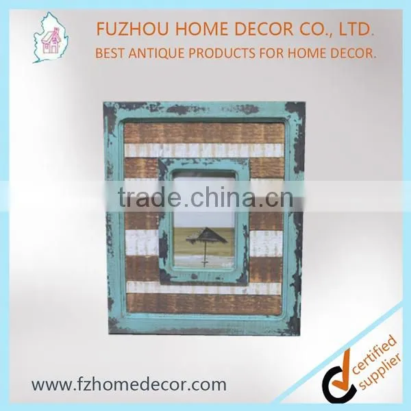 New Designs Strips Wood Double 3x3 Photo Frames photo-2