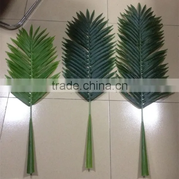 CHY070917 Garden Decoration Foliage Green Petel Leaf/decorative Areca Leaf photo-2