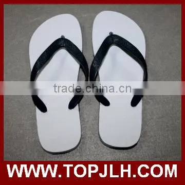Factory Hot Sell DIY Personalized Sublimation Blank Rubber Flip Flops photo-6
