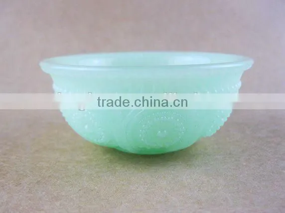 Colored Glass Bowl Green Color Bowl photo-2