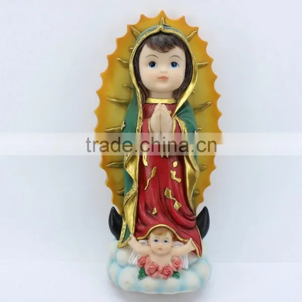 Custom Religious Decor Blessed Mother Guadalupe Virgin Mary Statues photo-3