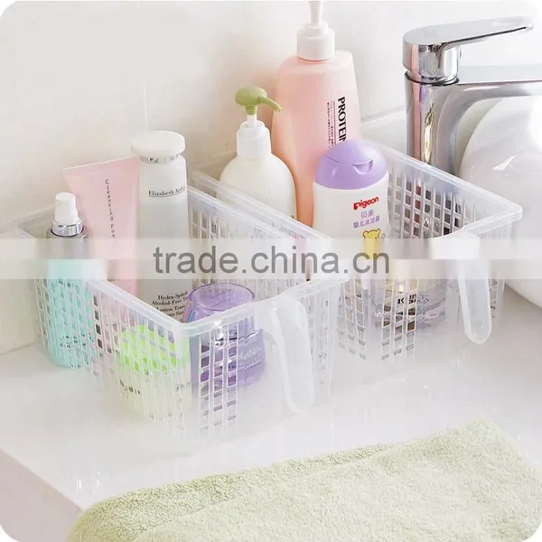 Kithen and Bathroom Plastic Storage Box With Handle photo-2