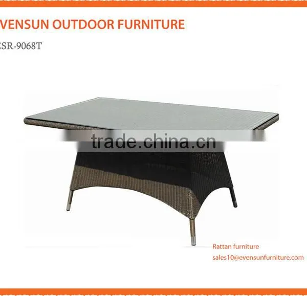 Weatherproof and Fireproof Outdoor Synthetic White Rattan Aluminium Outdoor Chair photo-2