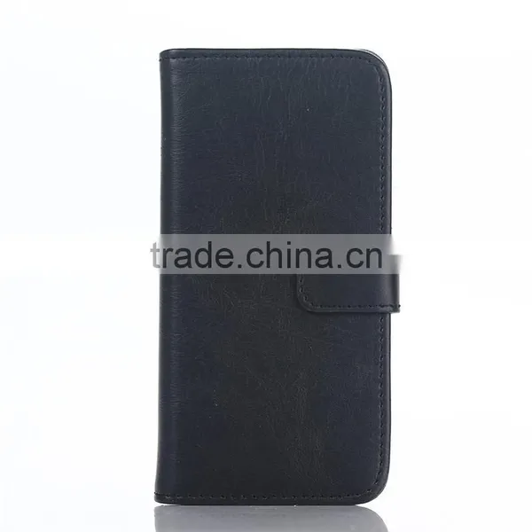 High Quality Crazy-horse PU Card Bumper/pocket Cell Phone Case for Iphone photo-5