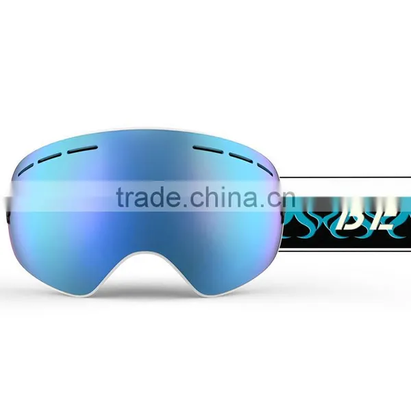 TPU Frame and Smoke REVO Red Lens Ski Goggle With CE and FDA Certificate photo-5