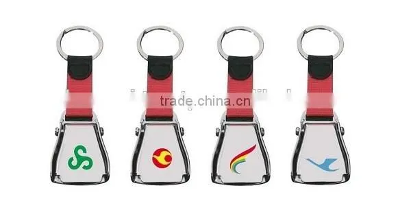 Custom Logo Mini Aircraft Buckle Seatbelt Keychain for China Airlines Corporate Gift & Merchandise photo-3
