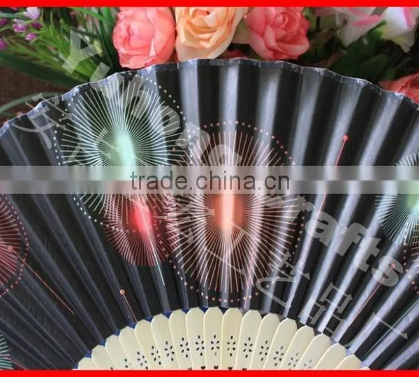 Japanese Promotional Bamboo Paper Fan photo-2