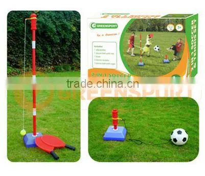 Child Swing Tennis With Soccer Cheap Trainer String Tennis Machiner for Training