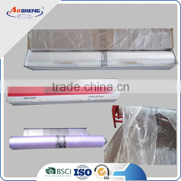 Auto Adhesive Paint Masking Protect Film 3.8*100m photo-3