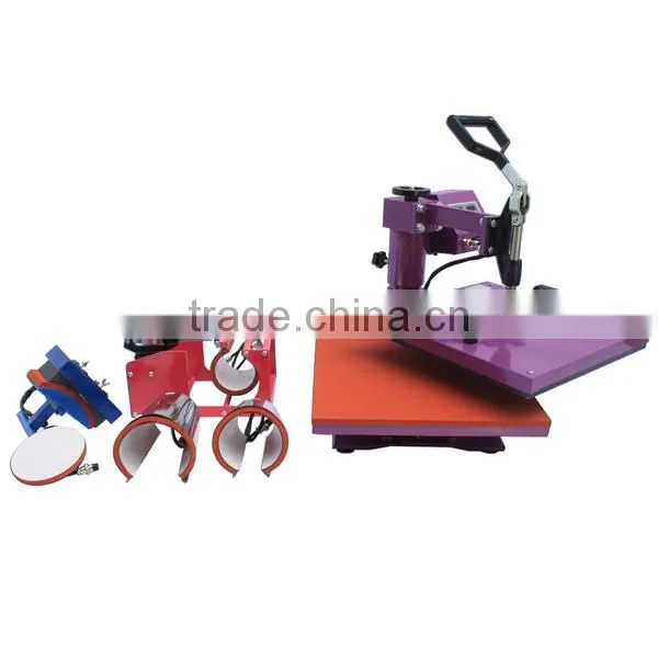 2016 Hot Sale T-shirt Mug Cap Plate 6 in 1 Heat Press Printing Machine photo-6