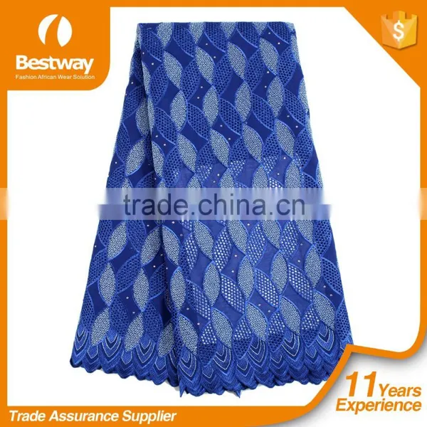 Newest Arrival Swiss Voile Lace Dress Making Lace Fabric photo-4