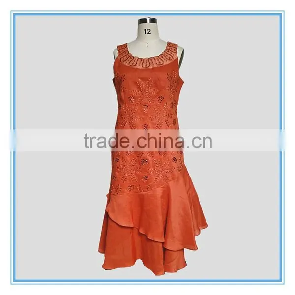 Formal Fancy 2-piece Dress Suits Pictures Of Ladies Suits Embroidery Designs photo-4