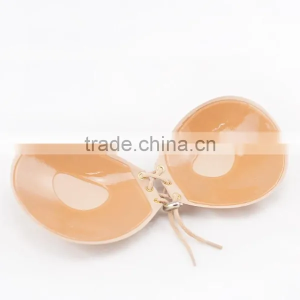 Sexy Girl Invisible Silicone Bra photo-5