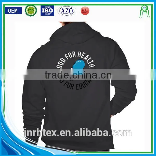 Custom Prinit Cotton Zipper Sweatshirt no Hood photo-6