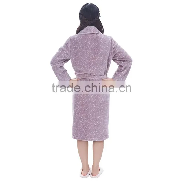 Women Dots Printed Women Arab Robe Hook Pointe photo-3
