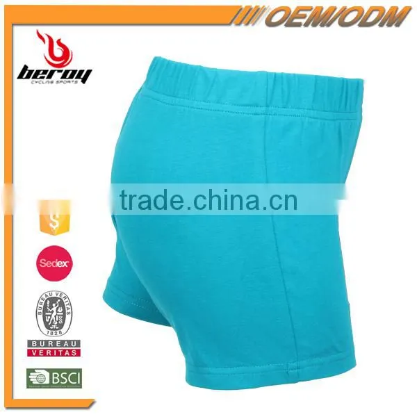 Custom Color Breathable Cotton Children Fitness Yoga Shorts for Girls photo-2