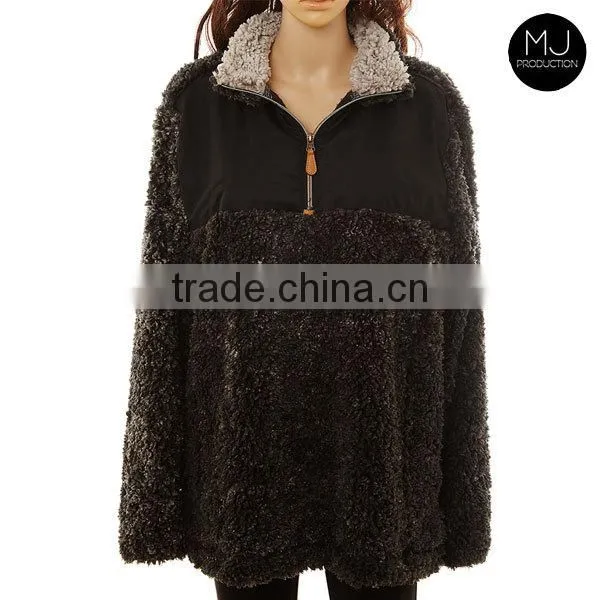 FACTORY High Quality Plus Size Women Heather Pullover Sweater Wholesale Clothing photo-6