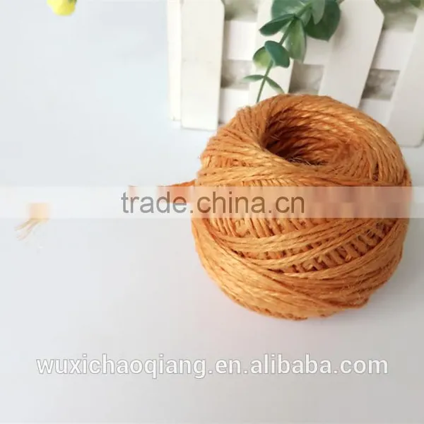 Eco-friendly High Quality Raw or Color Hemp Rope Ball 50g photo-2