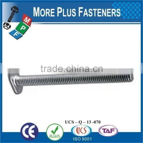Made In Taiwan Metric Stainless Steel Zinc Plated T Bolt photo-5