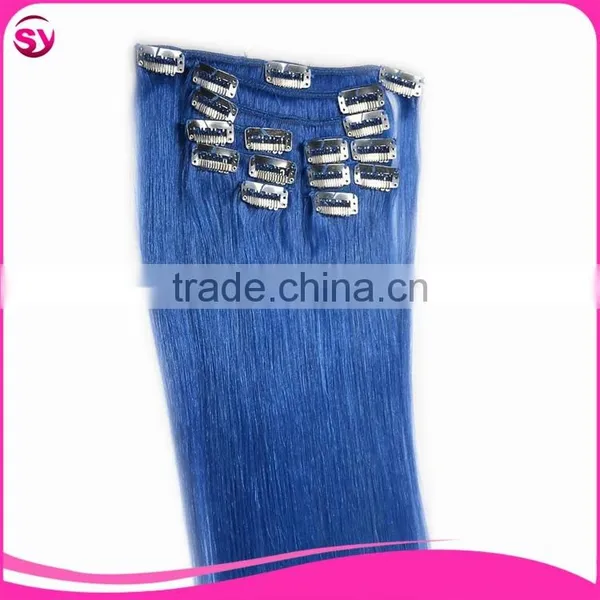 Top Quality Easy Clips Hair Extensions 100% Brazilian Remy Hair Extension Clip In photo-3