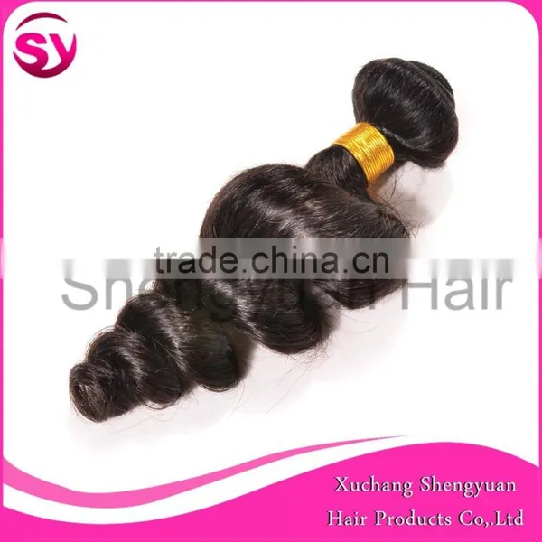 Cheap Xuchang Hair Factory Raw Unprocessed Virgin Peruvian Hair Wholesale Cheap Loose Wave Virgin Peruvian Human Hair photo-5