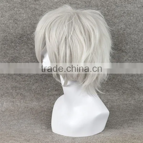 Beautiful Cheap Synthetic Cosplay Hair Wigs for Men ,hair Synthetic Wig,artificial Party Wig photo-3