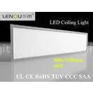 High Power Warm White LED Ceiling Light , 300x1200mm 40W Commercial Panel Light