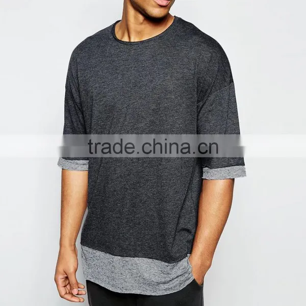 High Quality Custom Performance Men's Moisture Wicking Wholesale Fitness T-shirts